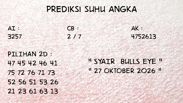 Prediksi Bulls Eye