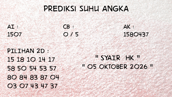 Prediksi HK