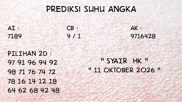 Prediksi HK
