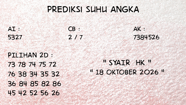 Prediksi HK