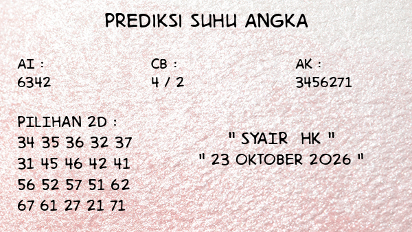 Prediksi HK