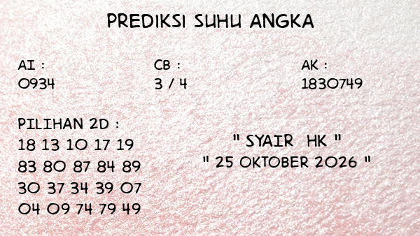 Prediksi HK