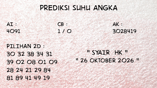 Prediksi HK