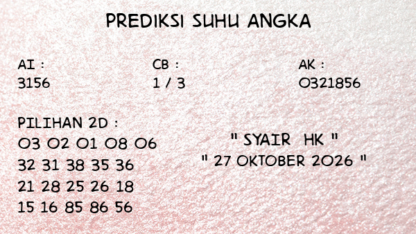 Prediksi HK