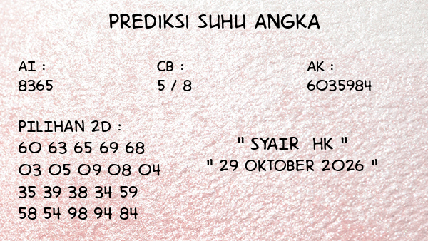 Prediksi HK