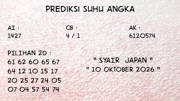 Prediksi Japan