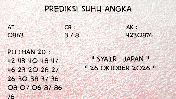 Prediksi Japan