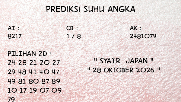 Prediksi Japan