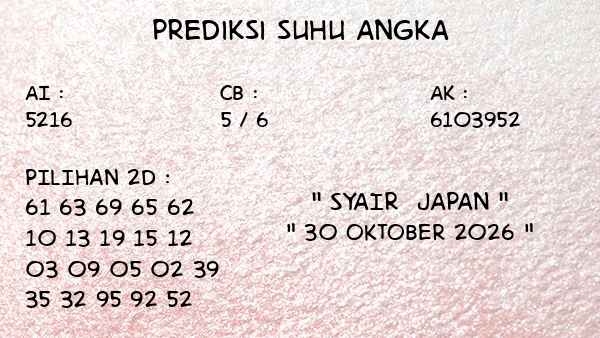 Prediksi Japan